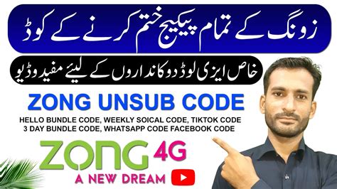 zong game space unsubscribe code